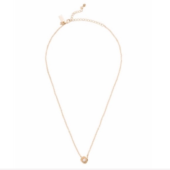 NWT Kate Spade 12k gold plated infinity pendant - Picture 4 of 5